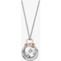 Clogau Silver 9ct Rose Gold Topaz Bauble Pendant Necklace 3SCCB0814