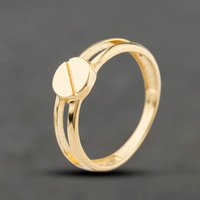 Pre-Owned 9ct Yellow Gold Screw Head Dress Ring 41104450