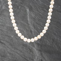 Pre-Owned Yellow Gold Cultured Pearl 16 Inch Gemstone Necklace 41271039