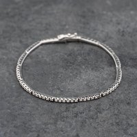 Pre-Owned 18ct White Gold Cubic Zirconia Set 6.5 Inch Bar Bracelet 41281701
