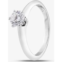Pre-Owned Platinum 0.66ct Brilliant Cut Diamond Tiffany Solitaire Ring 41481656
