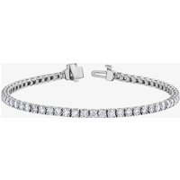 9ct White Gold 3.00ct Diamond Bracelet BR977WG/3-10