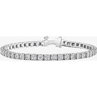 9ct White Gold 1.00ct Diamond Bracelet BR988W/100-9