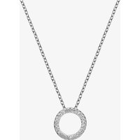 Hot Diamonds Striking White Topaz Circle Pendant DP661