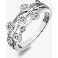 Hot Diamonds Tender White Topaz Multi-Stone Ring (L) DR207/L