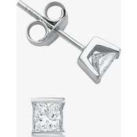 9ct White Gold 0.75ct Diamond Stud Earrings E1179W/75 DIA