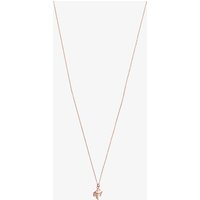 Emporio Armani Sentimental Rose Gold Tone Pendant Necklace EGS2834221