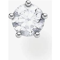 The Jewel Hut THOMAS SABO Silver Five Claw Cubic Zirconia Single Stud Earring H213505114