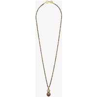 SENCE Bernadette Gold Plated Red Quartz Pendant V284