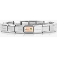 Nomination CLASSIC Rose Gold and Silver August Peridot Bracelet 430508/08
