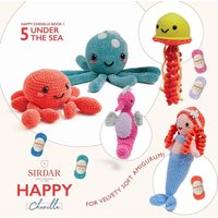 Sirdar Happy Chenille Book 1 - Under the Sea