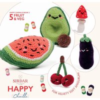 Sirdar Happy Chenille Book 2 - Fruit & Veg