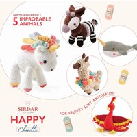 Sirdar Happy Chenille Book 3 - Improbable Animals