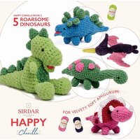 Sirdar Happy Chenille Book 5 - Dinosaurs