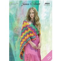 Wraps and Cowl in James C. Brett Shhh DK (JB820) Wraps and Cowl in James C. Brett Shhh DK (JB820)