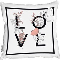 Love Cushion - Black / 60cm