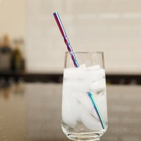 Metal Straws Unicorn Horn - Purple/Blue