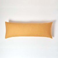 200 Thread Count Egyptian Cotton Body Size Pillowcase - Mustard