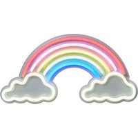 Glow Childrens Rainbow Cloud Neon Wall Light - Multi Coloured