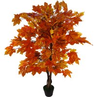 Extra Large Artificial Autumn Maple Acer Tree - Orange