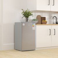HOMCOM Freestanding Under Counter Fridge - Grey