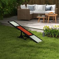 PawHut Pet Seesaw Activity Sport Training - Black