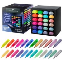 Faber-Castell Textliner 46 Highlighters with Deskset - Set of 24 / 24