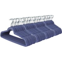 Non-Slip Velvet Hangers - Blue / 100