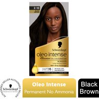 Schwarzkopf Oleo Intense 2-10 Black Brown Permanent Oil Colour - 2-10 Black Brown / 1