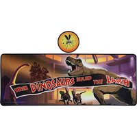 Jurassic Park XL Desk Pad and Coaster Set - Multi