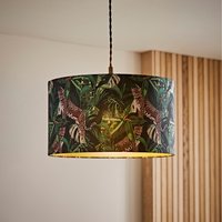 Addalyn Animal Print Ceiling Lamp Shade - Green
