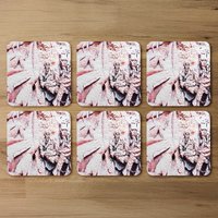 Getting Ready Battle Of Britain Coaster - Pink