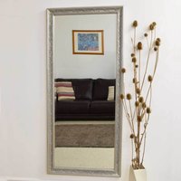Winterburn Silver Full Length Dress Mirror 160 x 73cm - Silver
