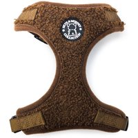 HugglePets Skye & Murphy Teddy Dog Harness - Espresso, Medium - Espresso / Medium