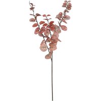 Artificial Autumn Eucalyptus Foliage Stem 100cm - Pink
