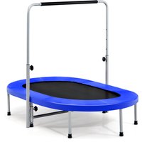 Foldable Jumping Fitness Trampoline - Blue