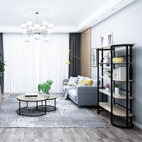 Marseille Shelving Unit - Black