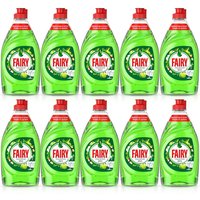 Fairy Liquid Washing Up Liquid Apple & Rhubarb 320ml - Pack of 10