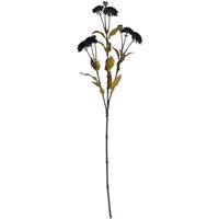 Lemon Pavilion Furniture and Decor Chrysanthemum Stem - Plastic - L14 x W19 x H65 cm - Black