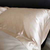 Champagne Mulberry Silk Pillowcase - Champagne