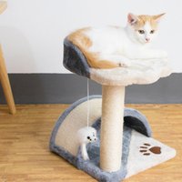 Cat Tree Scratching Post Activity Center - Grey