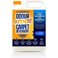 Odour Attack Pet Carpet Cleaner Shampoo Neutralises and Deodorises - Orange / 5kg