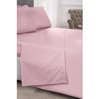 Peracle Fitted Sheet - Pink / Double