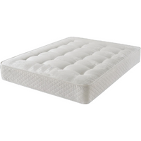 Open Coil Memory or Open Coil Spring System Super King Size Mattress - 25 Height - White