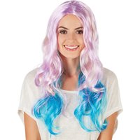 Womens Ombr Pastel Wig - Colourful