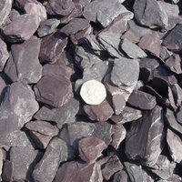 Welsh Blue Slate 40mm Bulk Bag - Blue