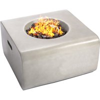 ADELPHI Gas Fire Pit - Light Grey