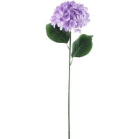 Artificial Silk Hydrangea Stem 60cm - Lavender