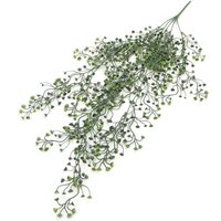 Artificial Hanging Plants Multipacks Fire Resistant UV Resistant - 6 x 75cm Trailing Pearls / 75cm / 10cm