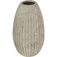 Catania Large Olpe Vase Elegant Modern Display Piece - Off White